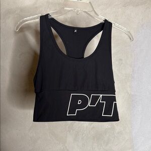 P'tula Black Sports Bra